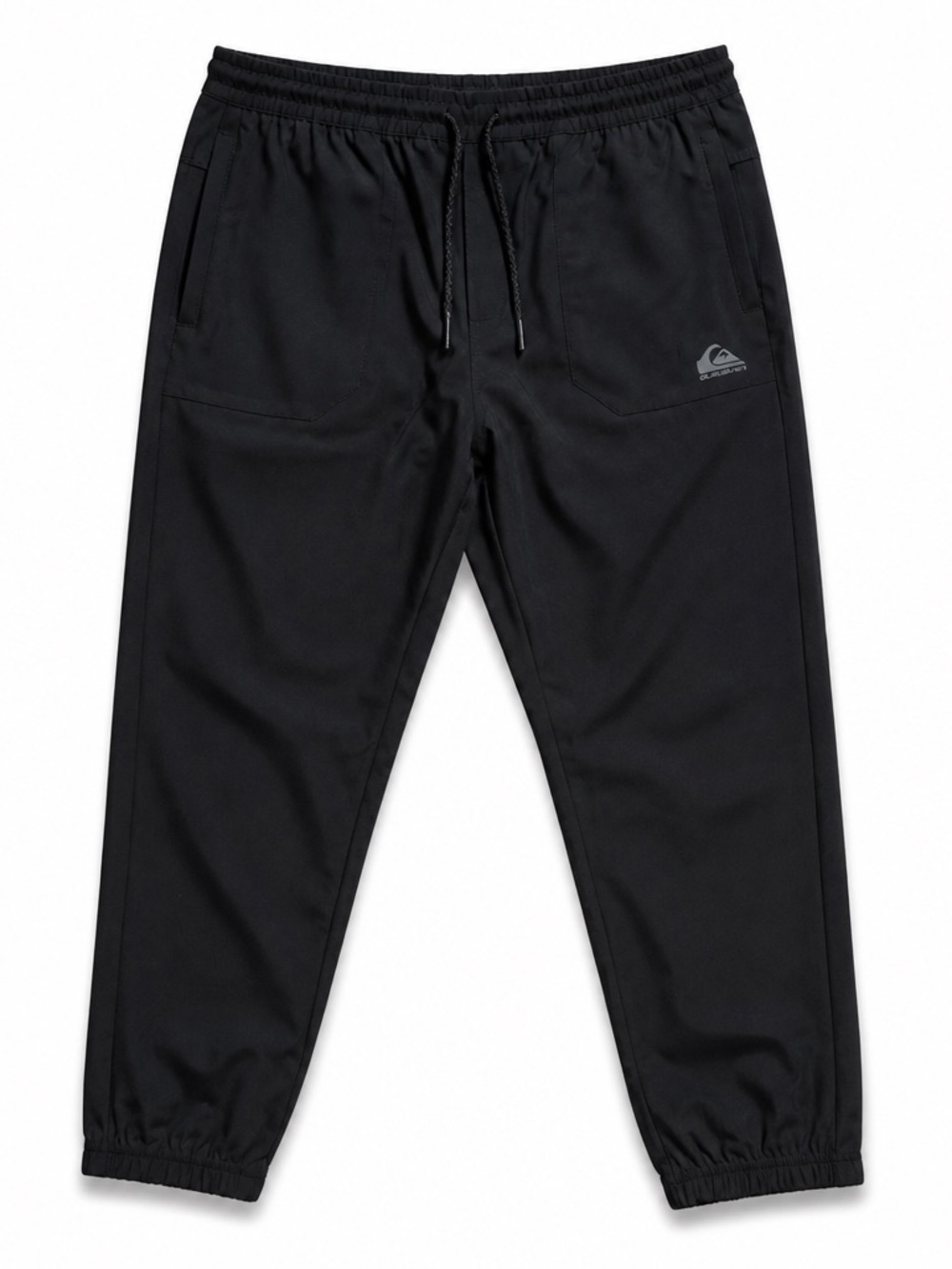 Quiksilver Men’s Black Elastic Waist Joggers